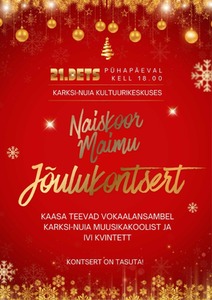 Naiskoor Maimu jõulukontsert